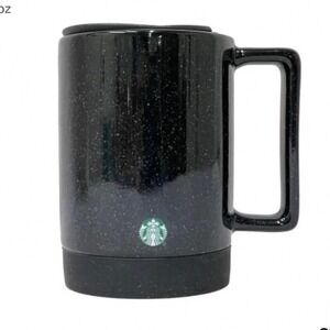 Starbucks Black Galaxy Speckle Ceramic Travel Mug 14oz BVA 22 Spacecore 2022